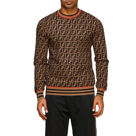 Fendi Wool Sweaters for Men for sale 